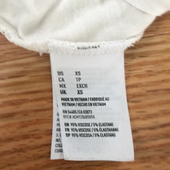 White Button Up Tank Top - Picture 5 of 6